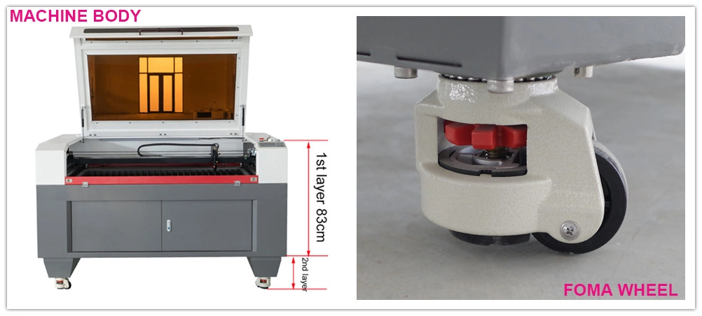 1390 6090 CNC Laser Engraver Cutter Engraving Cutting Machine for Wood Acrylic Plywood Cutting Engraving