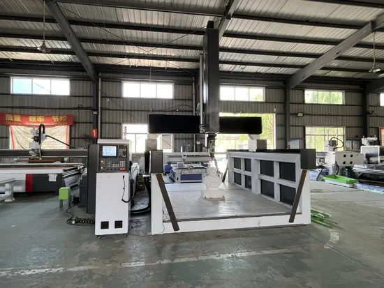 Atc 3D CNC Woodworking Wood Carving Router 1325 1530 2030 with Linear Type Auto Tool Changer 4 Axis Optional Double Head Four Head Optional