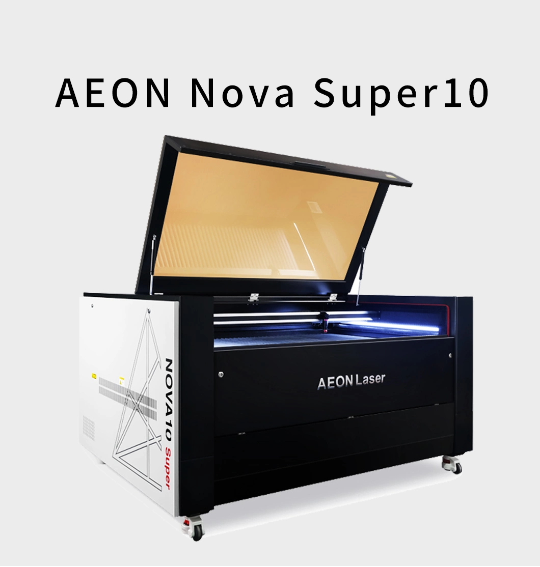 Aeon 80W 100W RF30W/60W 1070 1490 1690 Vector Engraving Semi-Automatic Laser Cutting Machine for Advertising/Leather/Printing and Packaging/Craft/Wood Industry