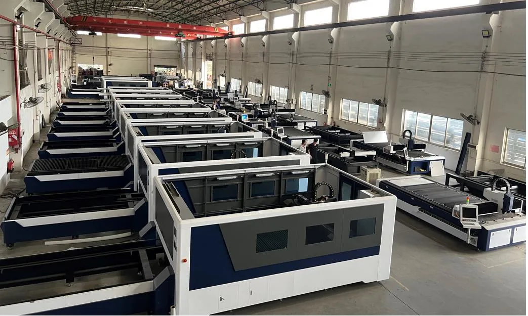 Exchange Platform Fiber Laser Cutting Machine for Steel Aluminum Copper Brass Thick Sheet Plate Heavy Duty Cutting