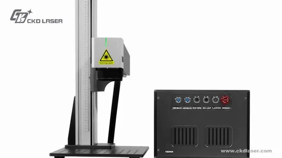 Minimalismo Pistola Laser de Fibra Marcação CNC Máquina de Gravação de Metal para Plástico Marca Marca Rolamento Impressão Folha de Estampagem Corte para Trás Acessório de Botão