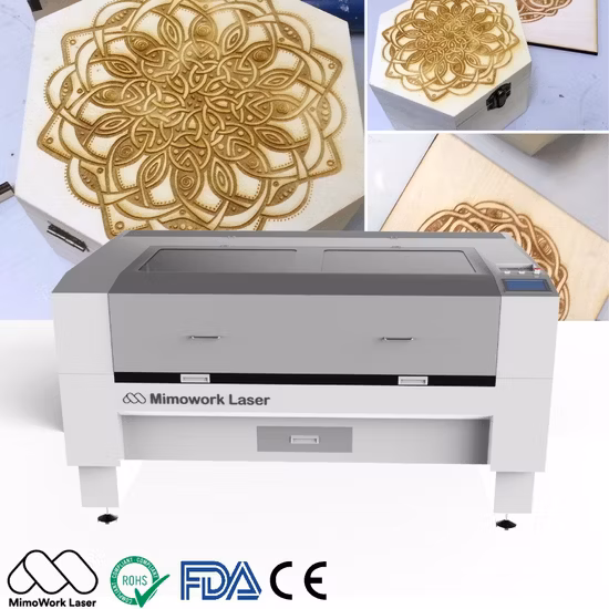 Gravadora e cortadora a laser CNC 4050 40/80 W para artesanato em madeira